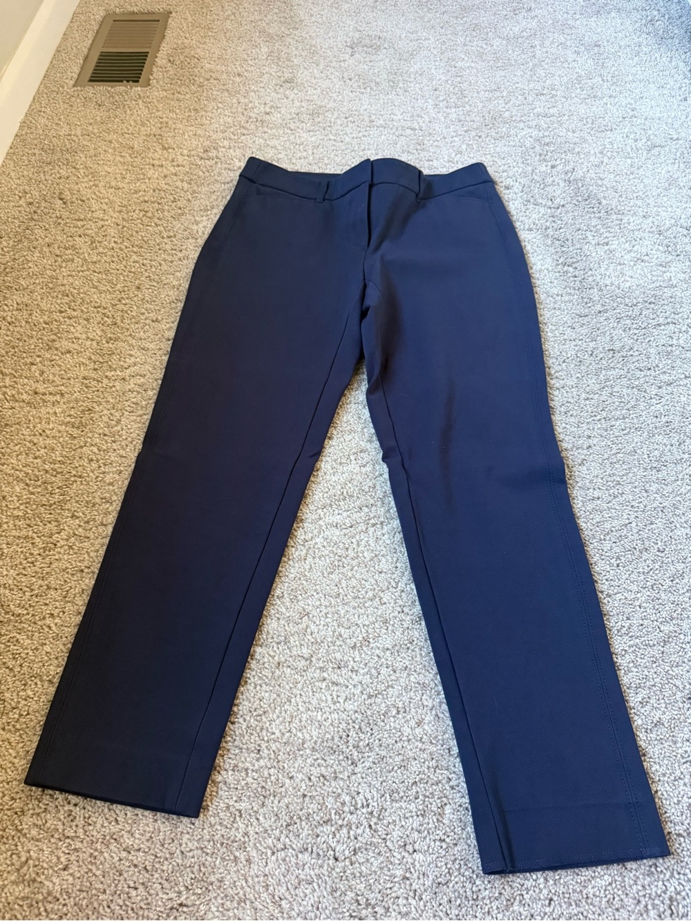White House Black Market Navy Slim Ankle Pants
